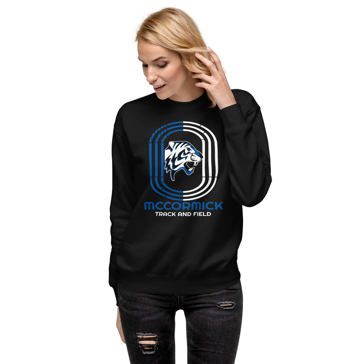 Track sweatshirt best sale